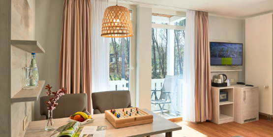 Familienzimmer mit Balkon Hotel Strandallee Familienzimmer mit Balkon
