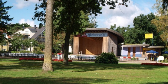 Kurbühne in Baabe auf Rügen an der Ostsee