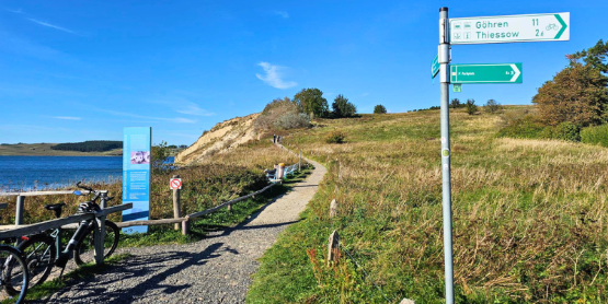 Zickersche Alpen Wandern auf Rügen