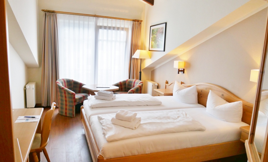 Doppelzimmer ohne Balkon Strandallee - Hotel Rügen - Hotelzimmer Baabe - Ostseeurlaub - Urlaub auf Rügen